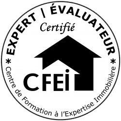 expert immobilier certifié - logo CFEI